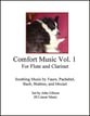 Comfort Music for Flute and Clarinet P.O.D. cover